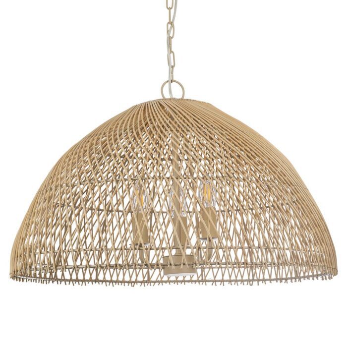 Потолочная лампа BOHO LIGHT ротанг — изображение 1