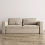 Диван с обивкой из ткани рогожка из дизайнерской коллекции мебели DOMUS от Reloft Home