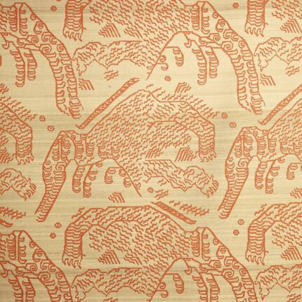 Декоративная ткань dedar tiger silk
