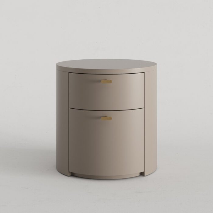 bedside_table_ASTER_enamel_ncs_s_4005_y50r0000 Тумбочка ASTER с 2 ящиками эмаль — изображение 1