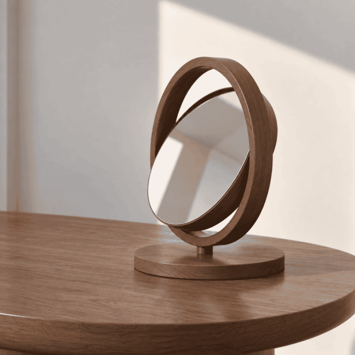 Настольное зеркало CANDY Wood — изображение 1